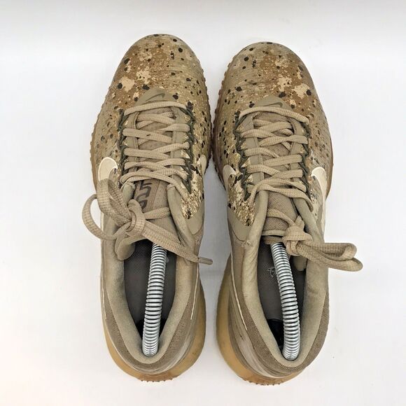 Nike Zoom Mike Trout 3 TF Oatmeal Baseball Turf Shoes 844628-211 Men's 7 Low Top - Picture 6 of 13